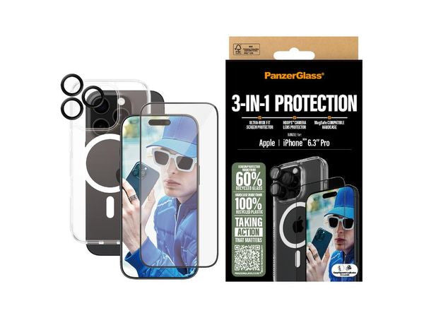 PanzerGlass 3-in-1 Bundle -iPhone 16