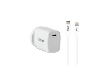 3sixT Wall Charger ANZ 20W USB-C PD + USB-C to Lightning - W