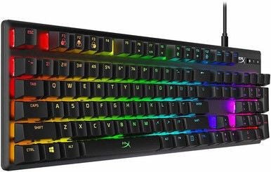 Hyperx Alloy Origins Rgb Keyboard / Red Switch