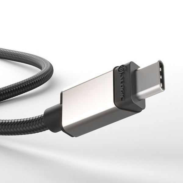 Alogic Ultra Fast + Usb 2.0 Usb-C To Usb-C Cable 2M -5A/ 480Mbps - Space Grey