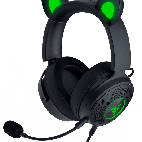 Razer Kraken Kitty V2 Pro - Wired Rgb Headset With Interchangeable Ears - Black - Frml Packaging