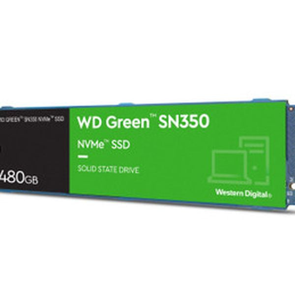 Wd Green Sn350 480Gb Ssd M.2 Ssd R/W 3200/2500Mbs