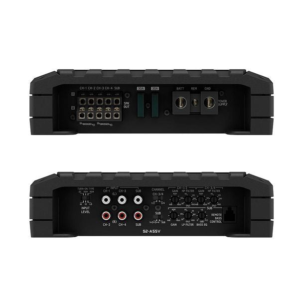 Alpine Type S 5 Ch Amp 40W Rms X 4 + 200W Rms X 1 @ 4Ohm (Series 2)