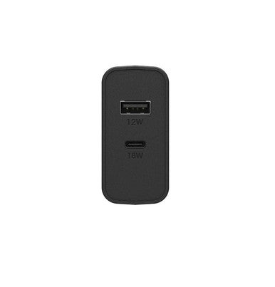 Otterbox 2Prt Wall Chgr Typ I 30W Usb-C 18W Pd + Usb-A 12W