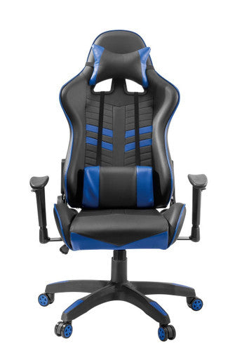 BRATECK Racing Style Gaming Chair Black/Blue CH06-4