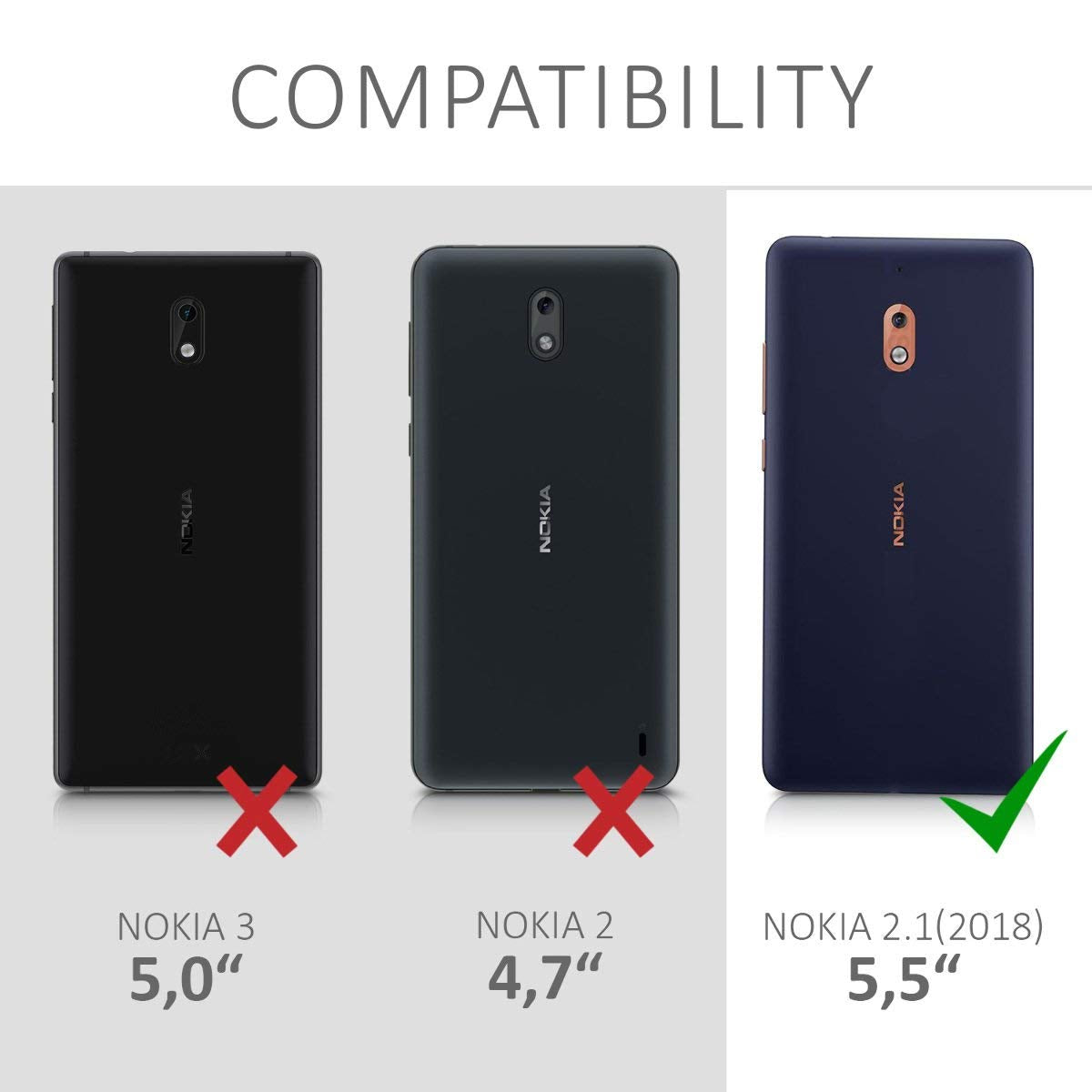 Nokia Nokia 2.1 Soft Gel Case