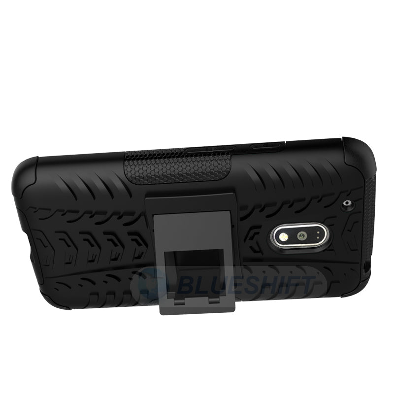 Moto G4 Play Heavy Duty Case Blue