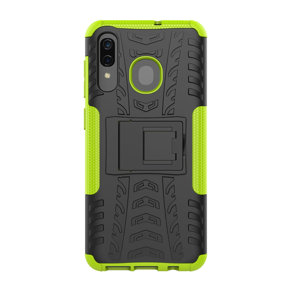 Samsung Galaxy A20/A30 Heavy Duty Case Green