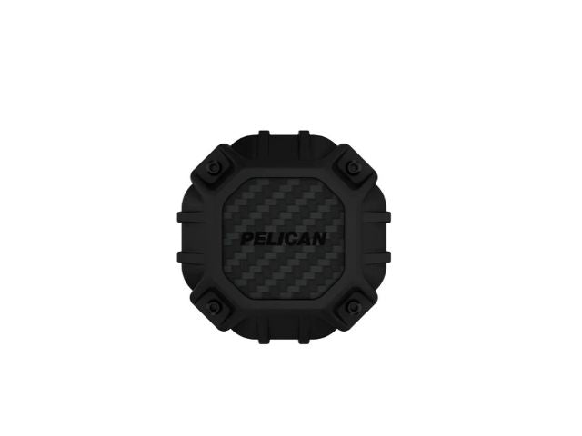 Pelican Marine Waterproof case w/Carabiner - AirTag - Black