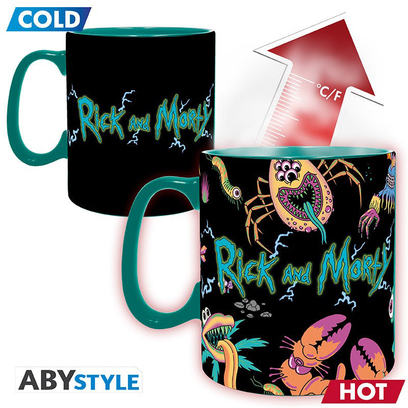 Rick and Morty Spaceship Heat Change Mug