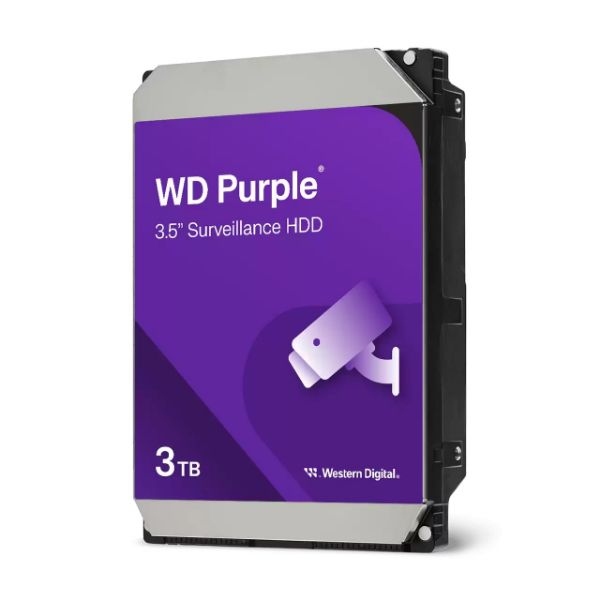 Wd Surveillance Purple 3Tb 3.5" Internal Hdd