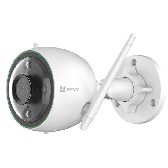 EZVIZ C3N Outdoor WiFi Smart Home Camera with 2.8mm Lens 1/2.7" Progressive Scan CMOS Smart H.264/H.265, 3D DNR, Digital WDR, Max 30fps, Micro SD card slot (Max. 256G),