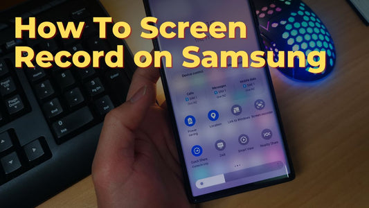 How to Screen Record on Samsung Galaxy (All Models & One UI Versions)