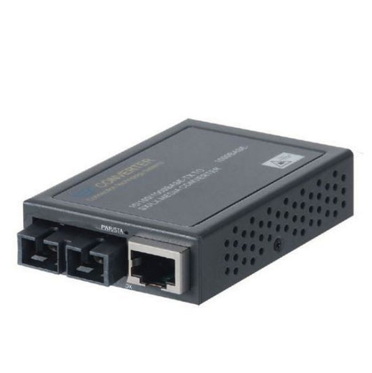 CTS Gigabit RJ45 to SC Single-Mode Fibre Media Converter. 10km. 10/100/1000Base-TX RJ45 to 1000Base -LX Single-Mode Fibre.
