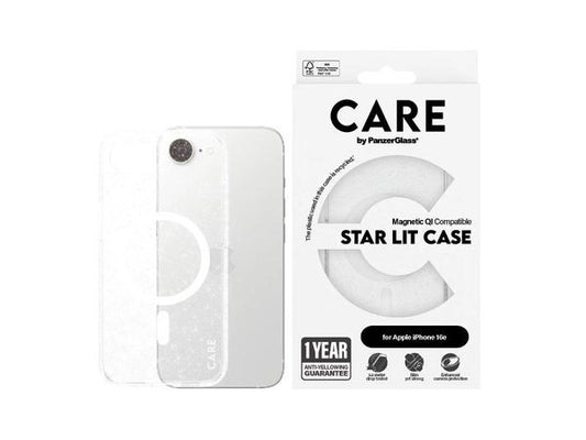 CARE by Panzer Flagship Case (MS) - iPhone 16e - StrLt/Wht