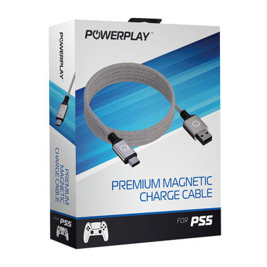 PowerPlay PS5 Premium Magnetic Charge Cable / White