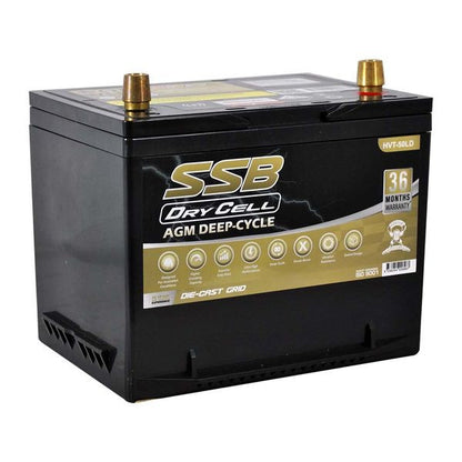 Automotive Battery Agm 12V 12Ah 600Cca By Ssb Ultra High Performance  Dry Cell