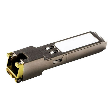 CARELINK 1.25G Gigabit SFP-T RJ45 Module (1000Mbps only). CISCO & Generic Brand Compatible. -20C to +75C.