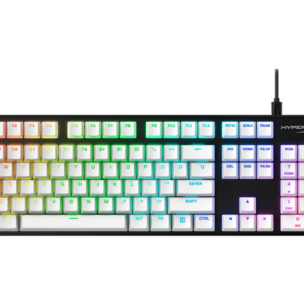 Hyperx Full Keycaps - Pbt - White [Us]