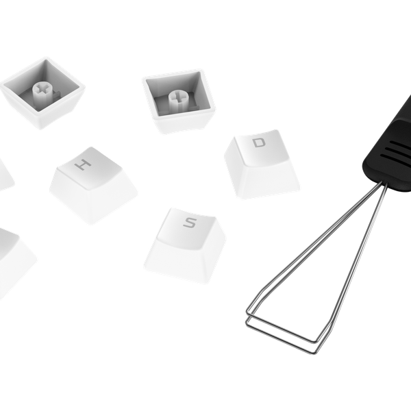 Hyperx Full Keycaps - Pbt - White [Us]