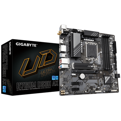 Gigabyte B760M Ds3H Ax Ddr5 Matx Motherboard