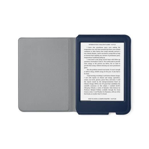 Kobo Clara 2E Deep Ocean Blue Basic Sleepcover