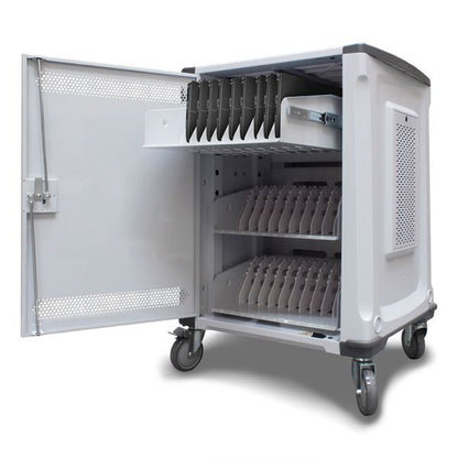 Alogic Smartbox 32 Bay Notebook/Chromebook & Tablet Charging Trolley - Up To 15.6" Devices