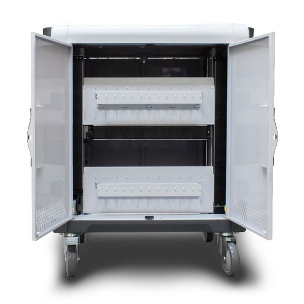 Alogic Smartbox 24 Bay Notebook/Chromebook & Tablet Charging Trolley - Up To 15.6" Devices