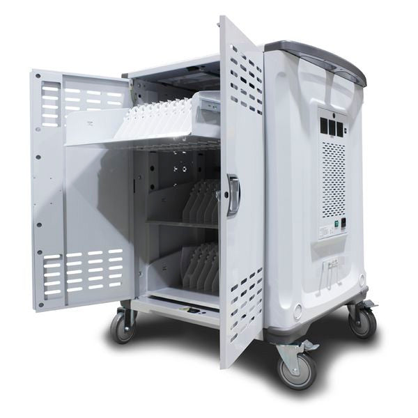 Alogic Smartbox 42 Bay Notebook/Chromebook & Tablet Charging Trolley Up To 15.6" Devices