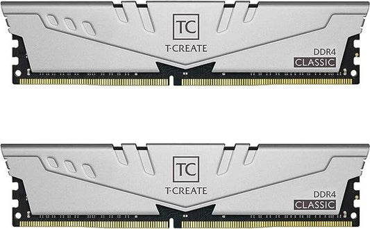 Team Expert(Gray) Ud-D4 16Gb 8Gbx2 3200 Cl16-20-20-40 1.35V Ddr4 Gaming Memory
