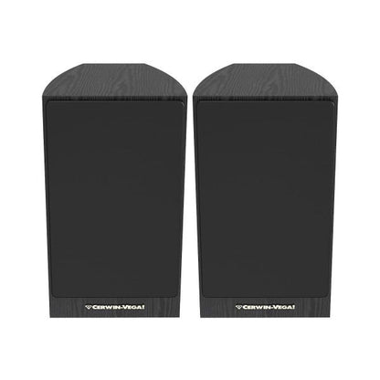 Cerwin Vega La Series Home Audio 6.5" 2-Way Bookshelf Speaker Black 150W Max Pair