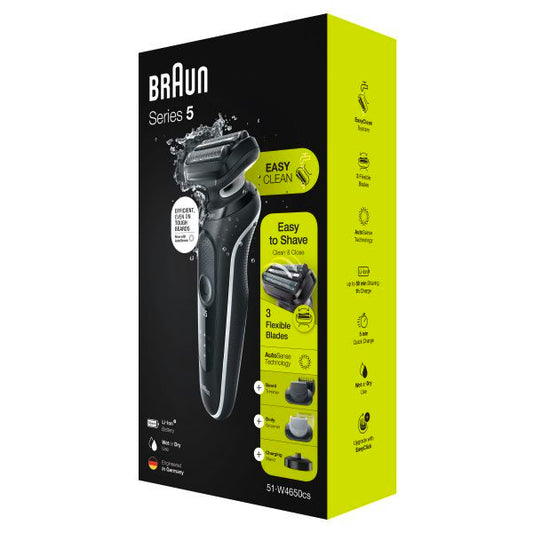 Braun Series 5 51-W4650cs Wet & Dry Shaver