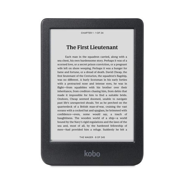 Kobo Clara Bw 6" E Ink Carta Display Comfort Light Pro & Waterproof E-Reader