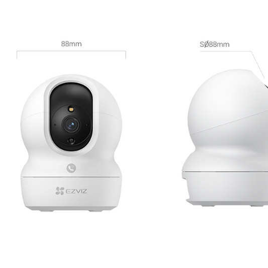 Ezviz Cp1 4Mp Indoor Lifestyle Wifi Pan/Tilt Camera With Panoramic View And Motion Detection