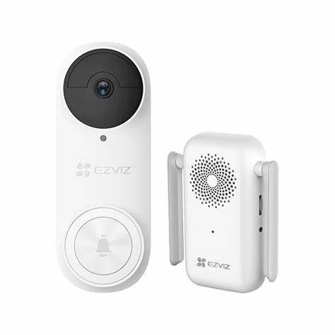 Ezviz Db2 Pro 5Mp Wireless Video Doorbell Camera And Plug In Chime With Two Way Talk, Pir Motion And Smart Human Detection