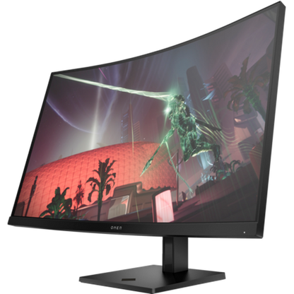 Hp Omen32C 31.5'' 2560X1440 Qhd 16:9 1Ms 165Hz Va Freesync Prem Hdr 2X Hdmi Dp Curved Gaming Monitor 3Yrs Wty