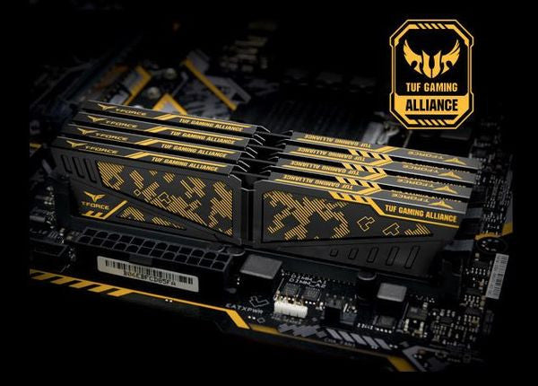 Team Vulcan Tuf Gaming Alliance 16GB (8GB X2) DDR4 3200 Gaming Memory