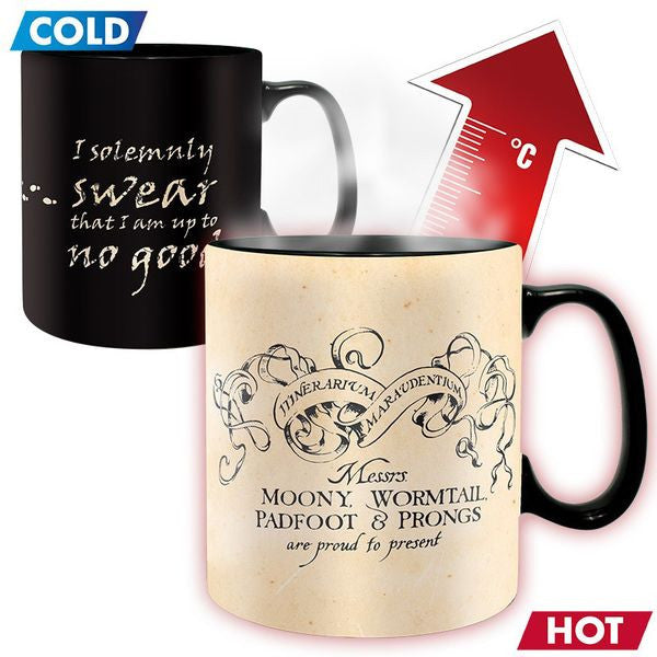 Harry Potter Marauder Map Heat Change Mug