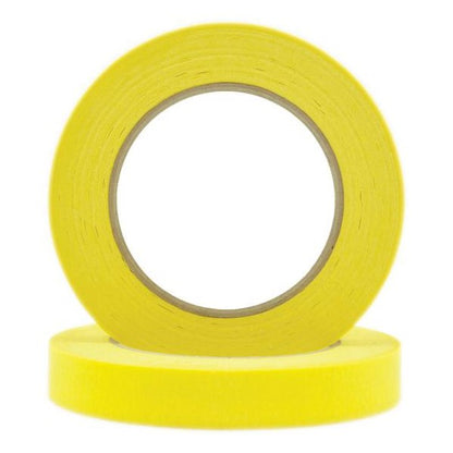 Eds Auto Masking Tape Yellow 18Mm X 50M Box Of 48