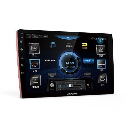 Alpine Head Unit 10" Mirror Link Multimedia Receiver With Alpine Os INE-AX809-10