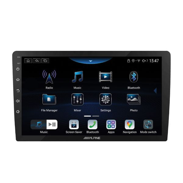 Alpine Head Unit 10" Mirror Link Multimedia Receiver With Alpine Os INE-AX809-10