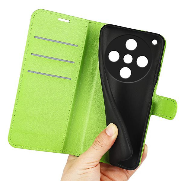 Oppo Find X8 Pro      Pu Wallet Case    [Green]