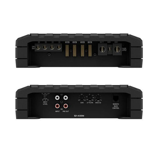 Alpine Type S Mono Amp 600W Rms X 1 @ 4Ohm / 1200W Rms X 1 @ 2Ohm (Series 2)