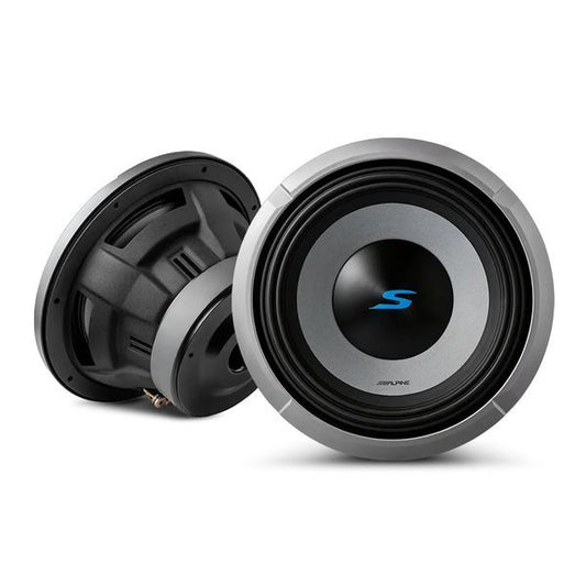 Alpine Type S 10" Subwoofer Dual 4Ohm 600W Rms (S2 Series)