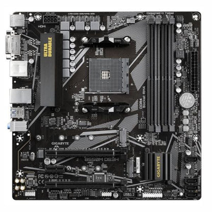 Gigabyte B550M Ds3H Micro Atx Form Factor Amd Socket Am4 4 X DDR4 Dimm 2 X M.2 Lan Hd Audio Motherboard
