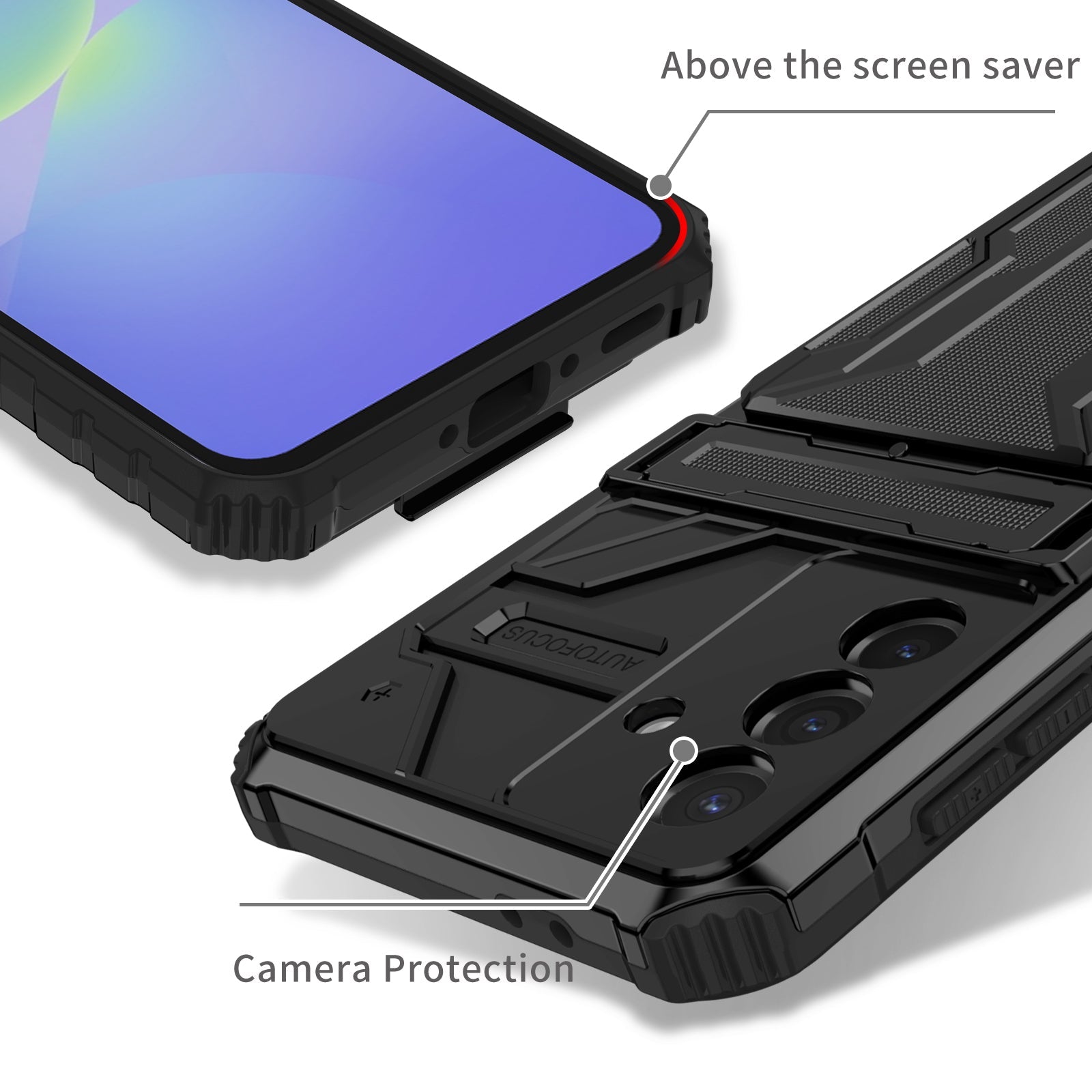 Galaxy A36 5g Heavy Duty Case [Black]