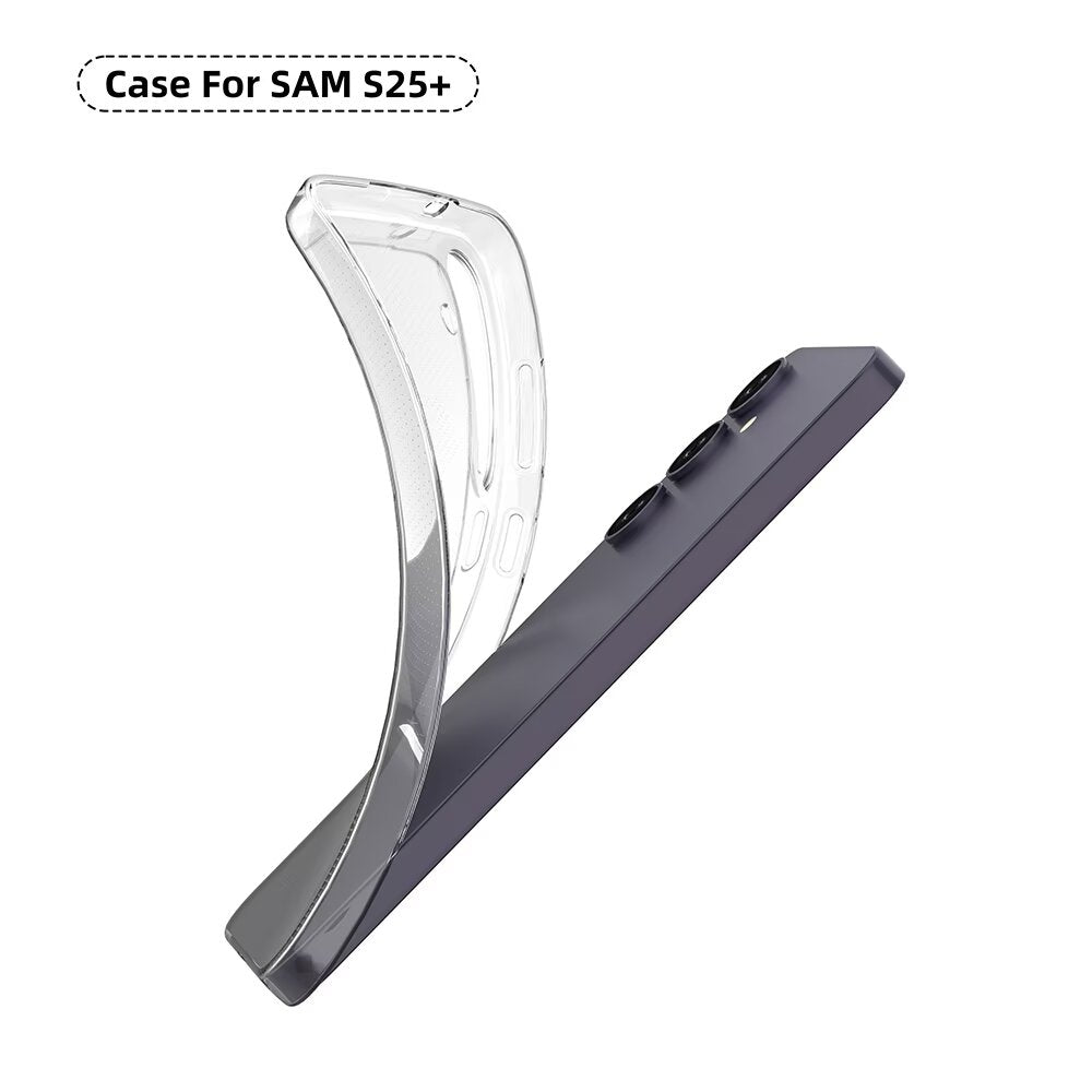 Galaxy S25 Plus Soft Gel Case [Clear]