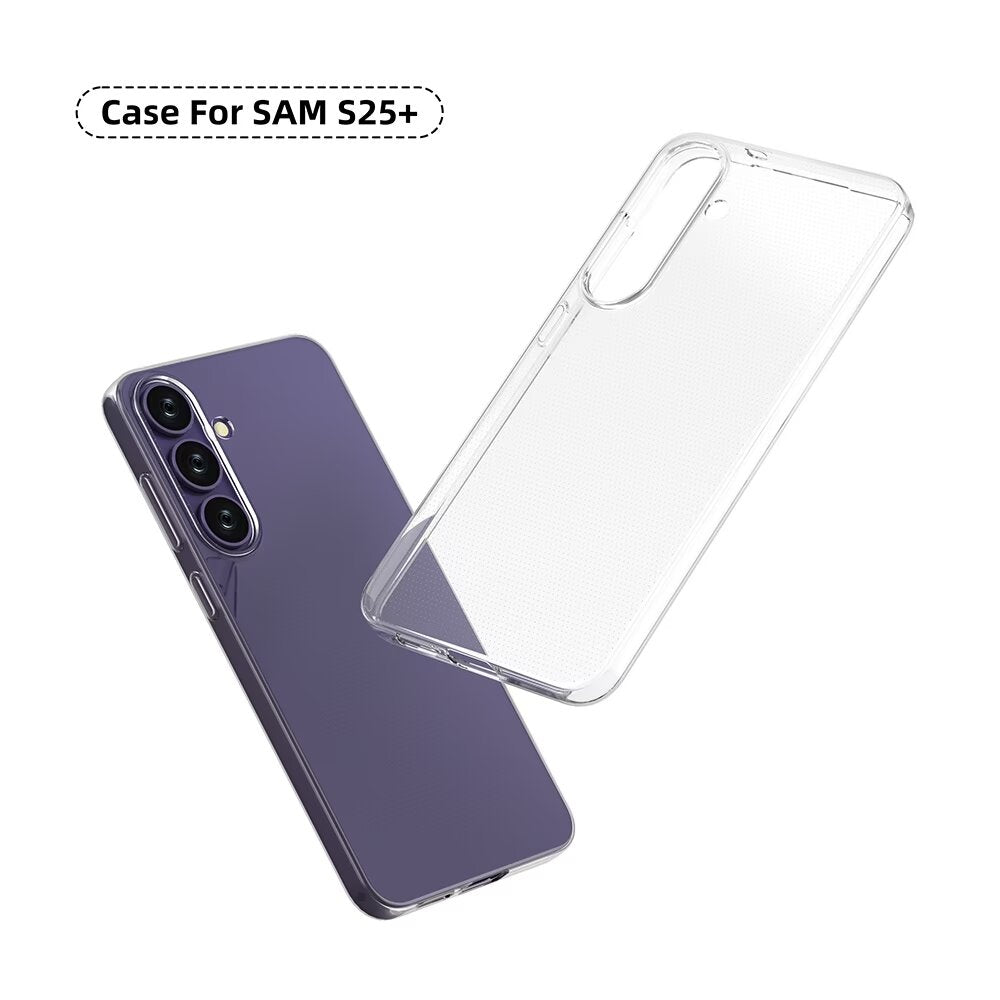 Galaxy S25 Plus Soft Gel Case [Clear]