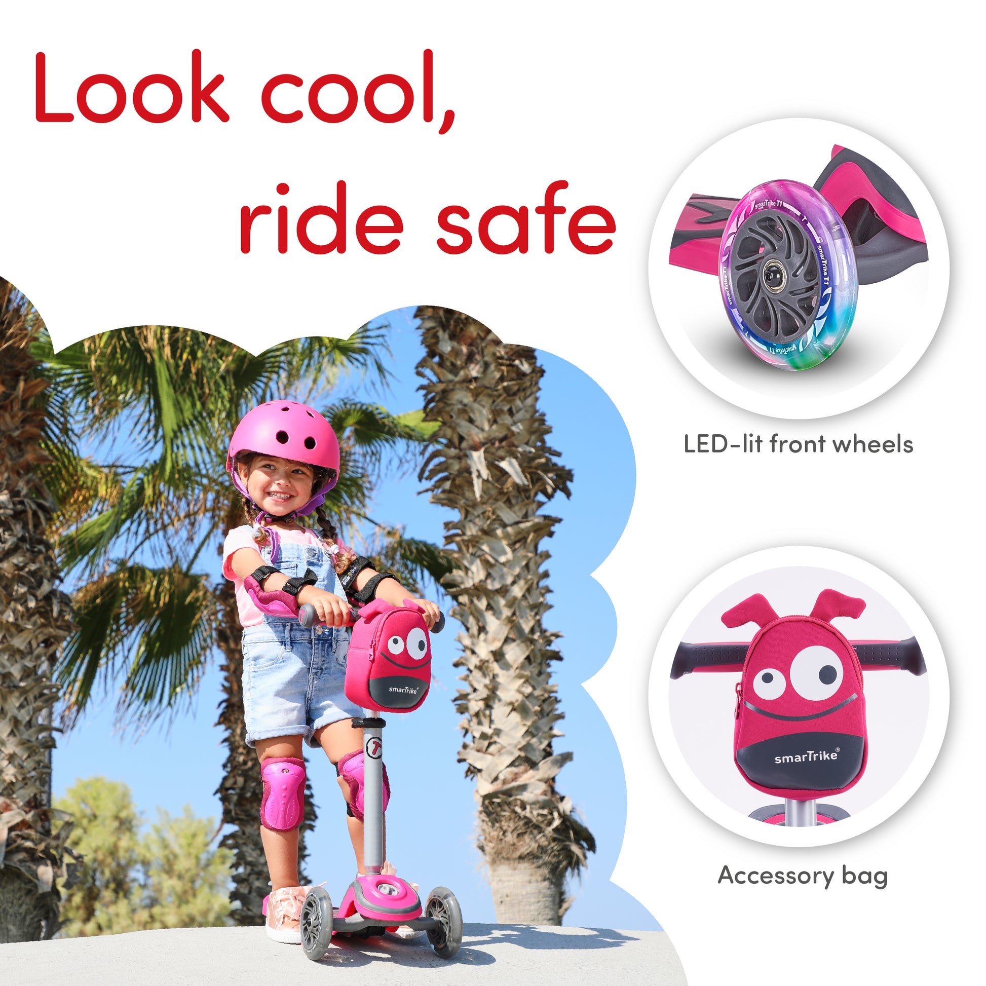 SmarTrike T1 Toddler Scooter [Pink]