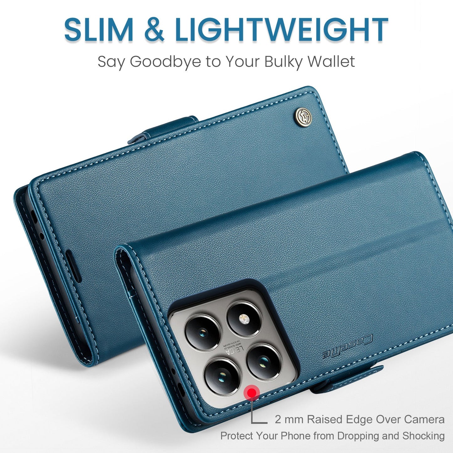 Xiaomi 14T Pu Wallet Case [Navy]